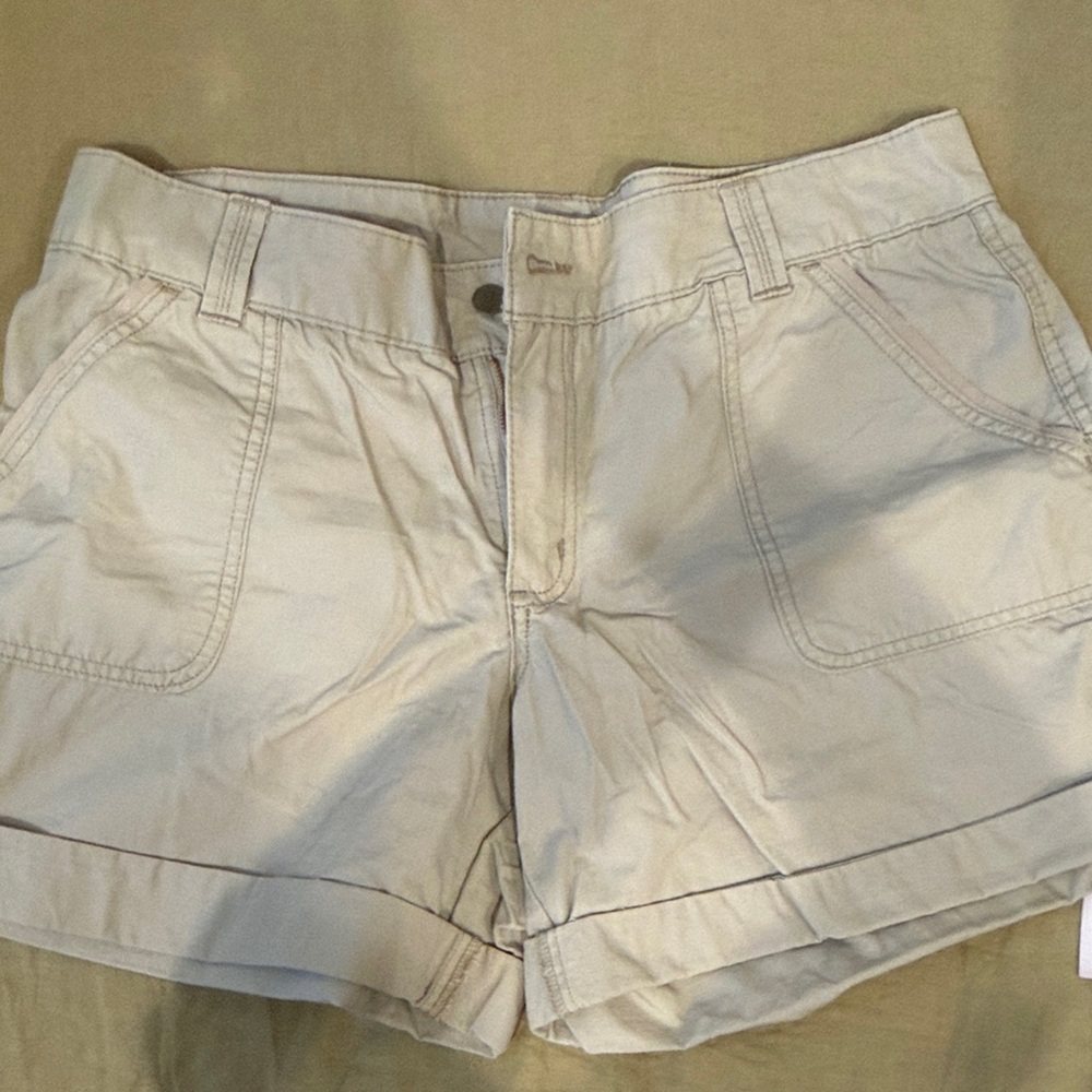 Carhartt Women's Beige Cargo Shorts